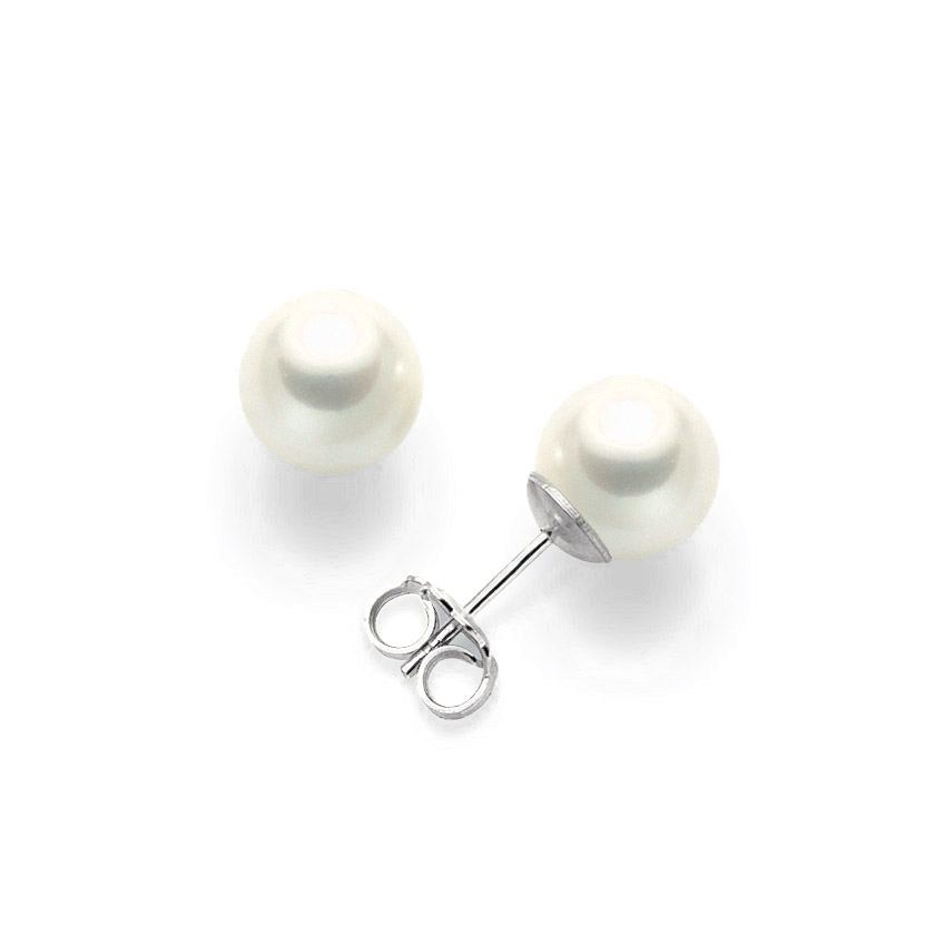 Gioielleria Momenti d'Oro - orecchini miluna PPN455BM PPN555BM PPN556BM PPN657BM PPN665BM PPN758BM PPN775BM PPN859BM PPN885BM perla oro bianco