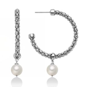 Miluna Orecchini Argento Perle