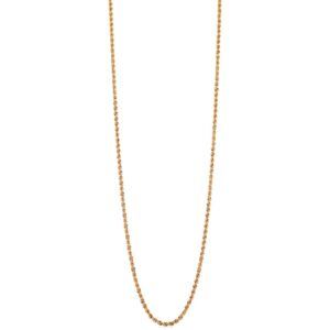 Collana “Corda” bronzo dorato