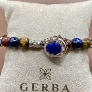 Gerba Bracciale occhio di tigre Multicolor 5 Gerba Bracciale occhio di tigre Multicolor - immagine 3