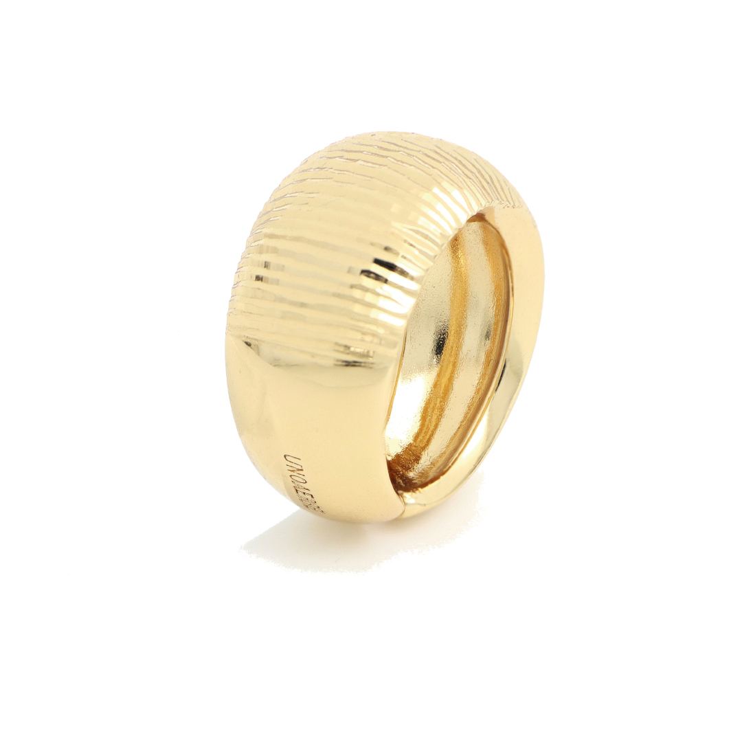 Anello clearance bombato oro