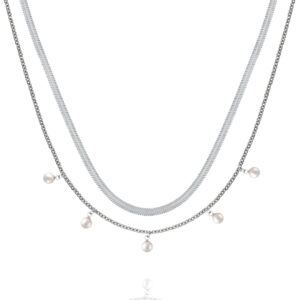 Ops!Collana Fable Pearls Silver