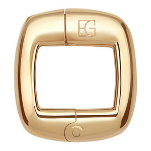 EG Mono orecchino dorato a lobo