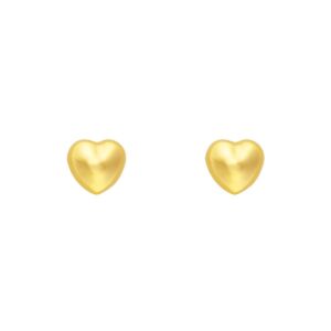 Stroili Orecchini bambina in oro giallo a cuore