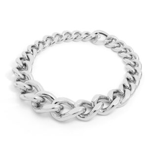 Unoaerre Collana Maxi in bronzo rodiato