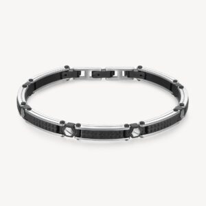 Bracciale uomo backliner acciaio