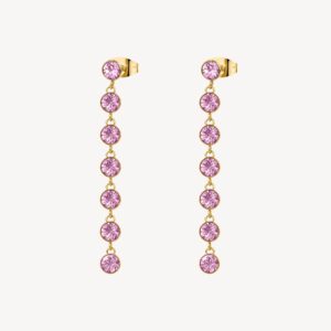 Orecchini Symphonia gold amethyst