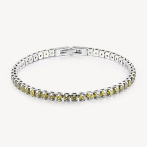 Brosway Bracciale acciaio tennis uomo