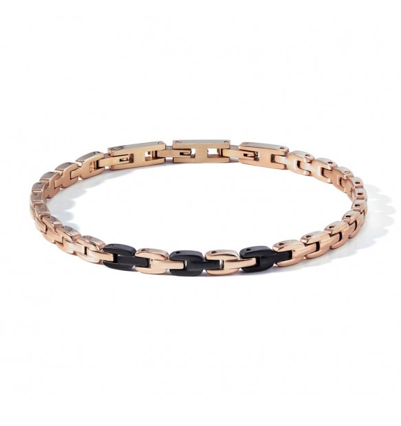 Gioielleria Momenti d'Oro - bracciale comete gioielli texture uomo ubr 1126