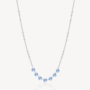 Symphonia collana cristalli azzurri