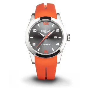 Locman orologio Island arancione