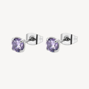 Orecchini Desideri cristalli viola