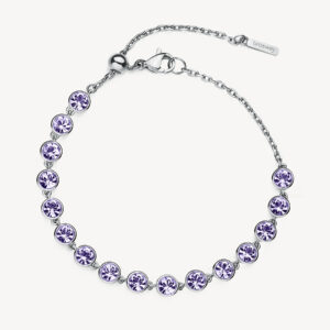 Bracciale Symphonia cristalli viola