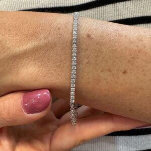 DD Bracciale con barretta tennis
