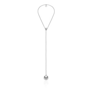 Unoaerre collana argentata con sfera