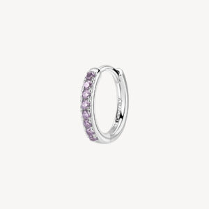 Orecchini con zirconi amethyst
