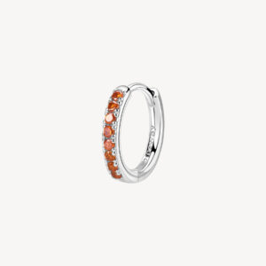 Orecchino con zirconi orange