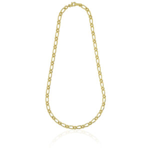 Collana uomo in bronzo dorato