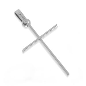Pendente croce argentata