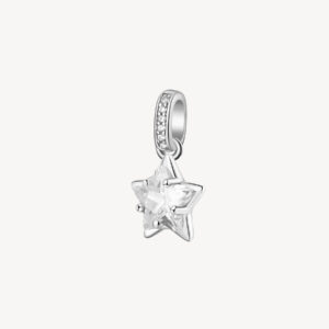 Ciondolo stella infinite white