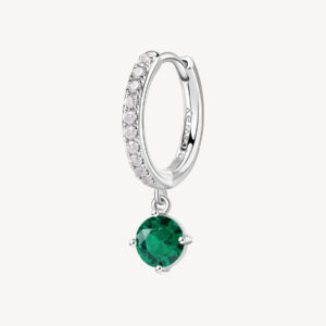 Pendente con zircone emerald