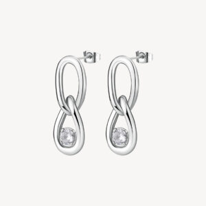 Orecchini Ribbon Silver
