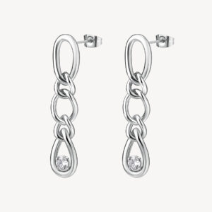 Orecchini Silver ribbon
