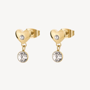 Orecchini Cuori Gold