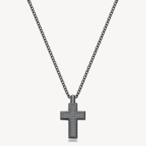 Collana croce Bullet