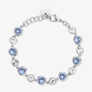 Bracciale white e light sapphire