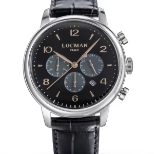 Cronografo uomo Black and rosè