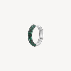Orecchino Fancy Pavè Life Green