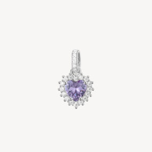 Ciondolo Fancy Cuore Magic Purple