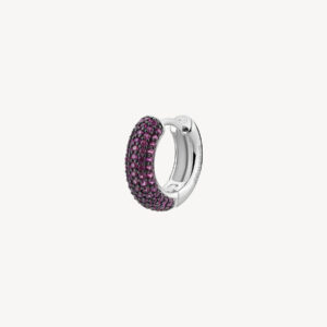 Orecchino Fancy Pavè Passion Ruby
