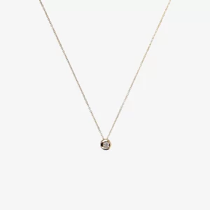 Punto luce oro 9kt con zircone