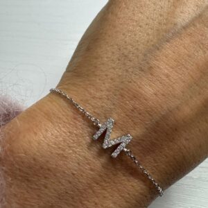 Bracciale lettera M