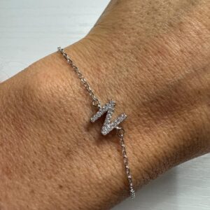 Bracciale lettera N