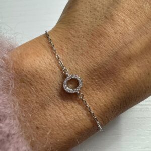 Bracciale lettera O