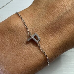 Bracciale lettera P
