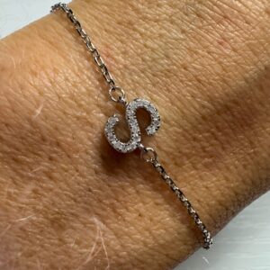 Bracciale lettera S