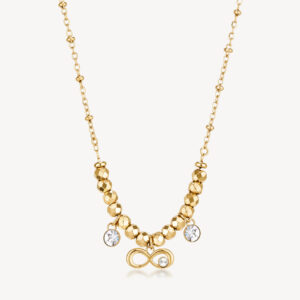 Collana Chakra Infinito Gold