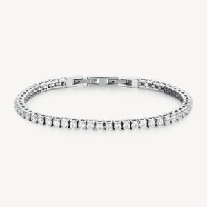 Bracciale tennis bianco