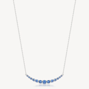 Collana Semi tennis freedom blue