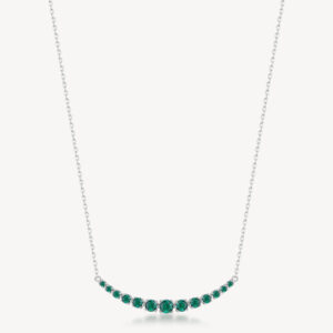 Collana semi tennis green life