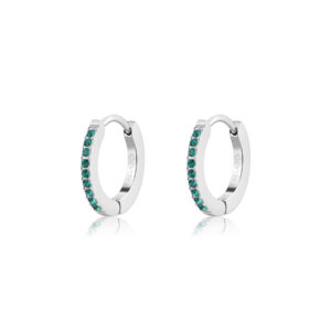 Orecchini Dazzly cristalli emerald