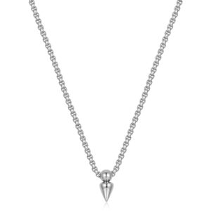 Collana uomo in acciaio