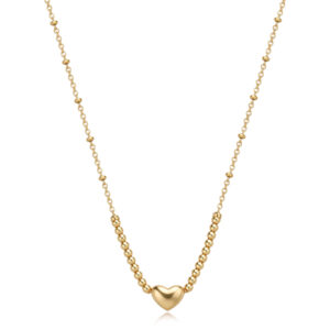 Collana cuore gold