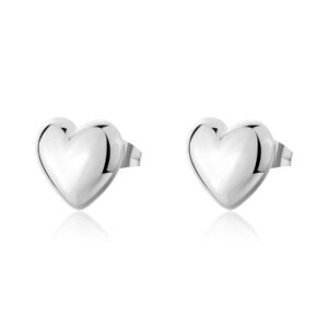 Orecchini cuore silver