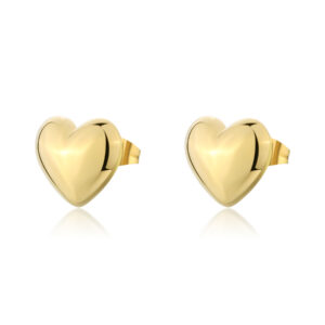 Orecchini cuori gold