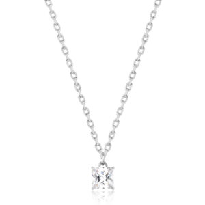 Collana punto luce silver